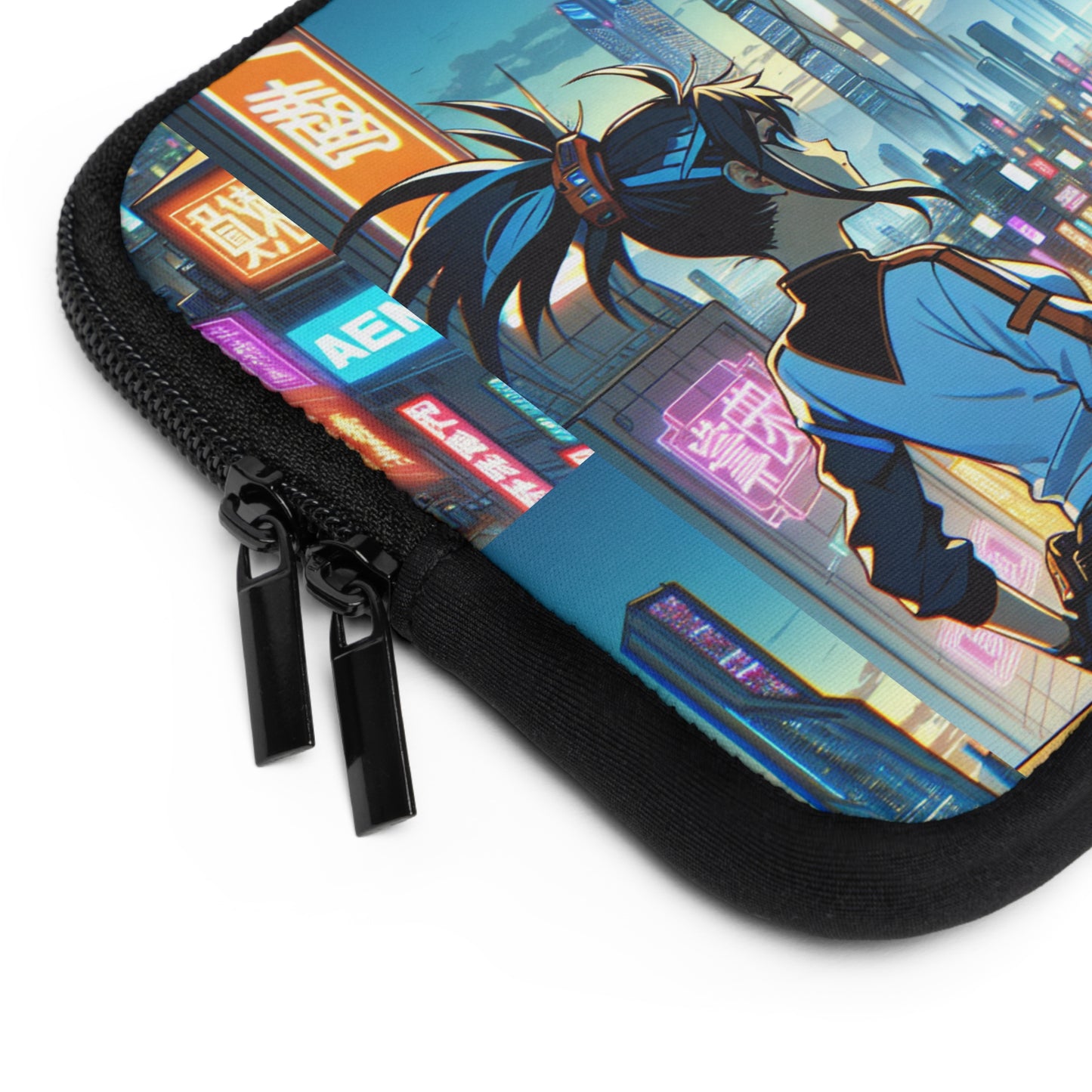 Futuristic Anime Laptop Sleeve