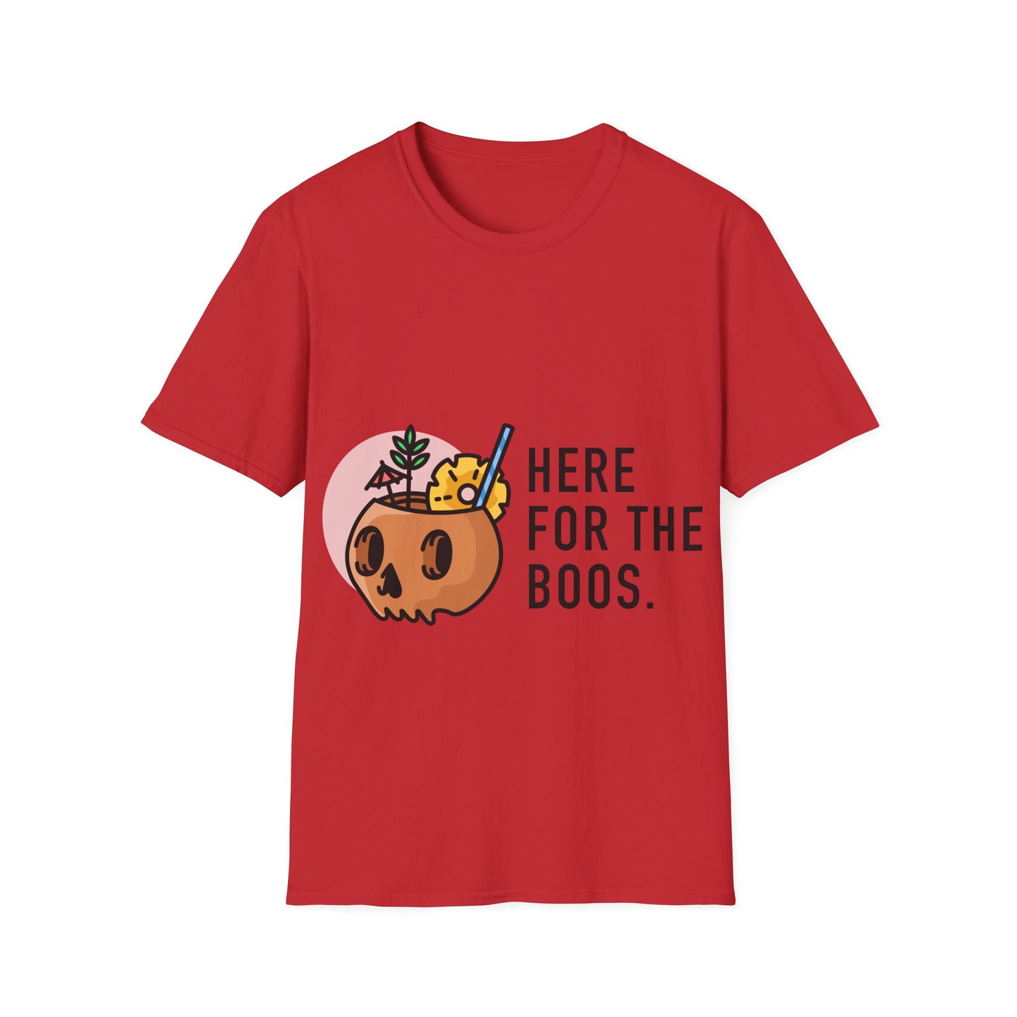 Halloween 'Here for the Boos' T-Shirt