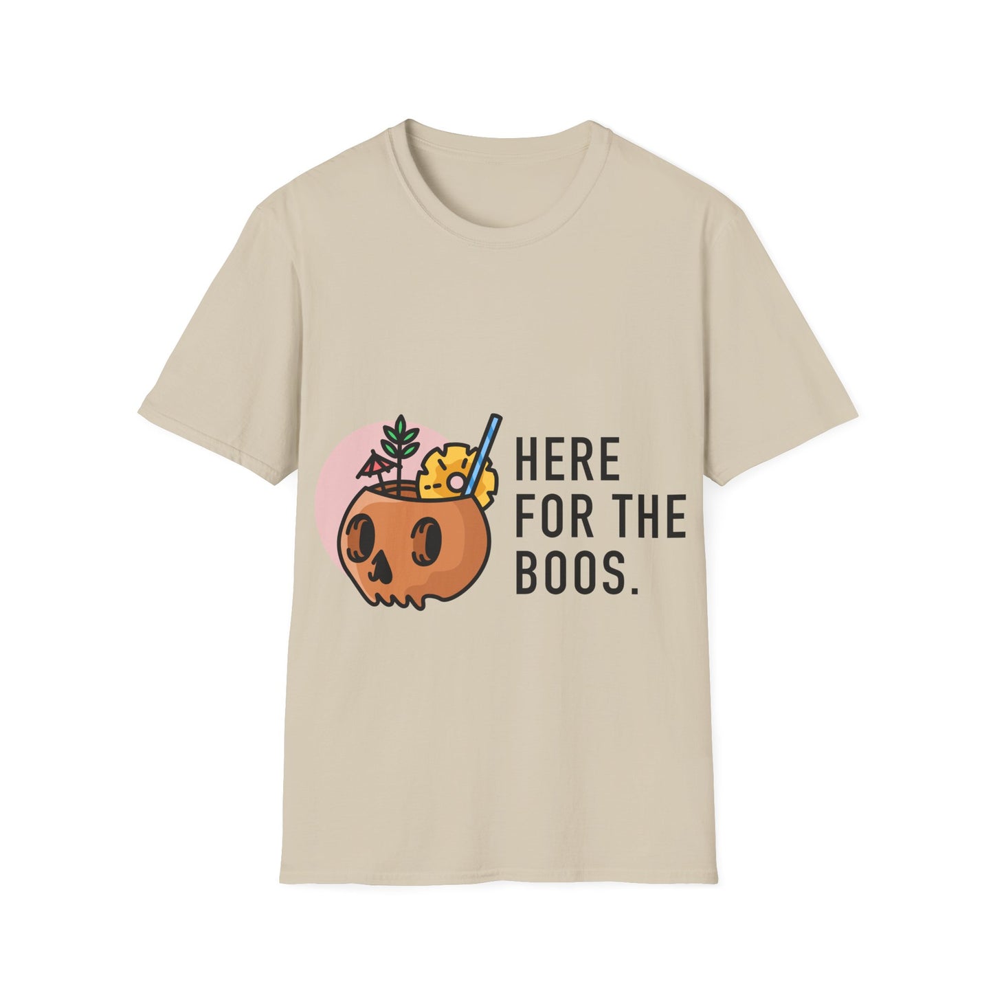 Halloween 'Here for the Boos' T-Shirt