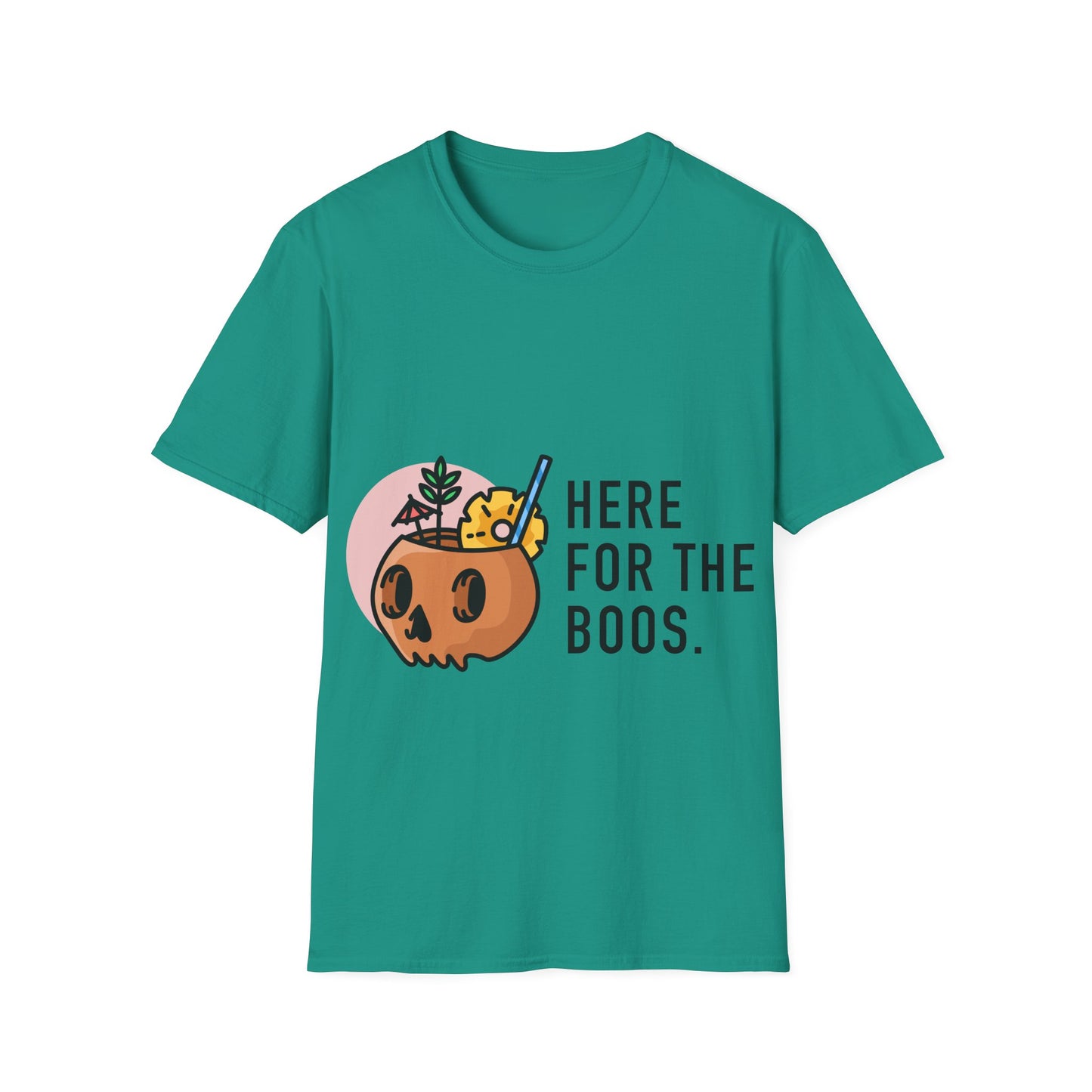 Halloween 'Here for the Boos' T-Shirt