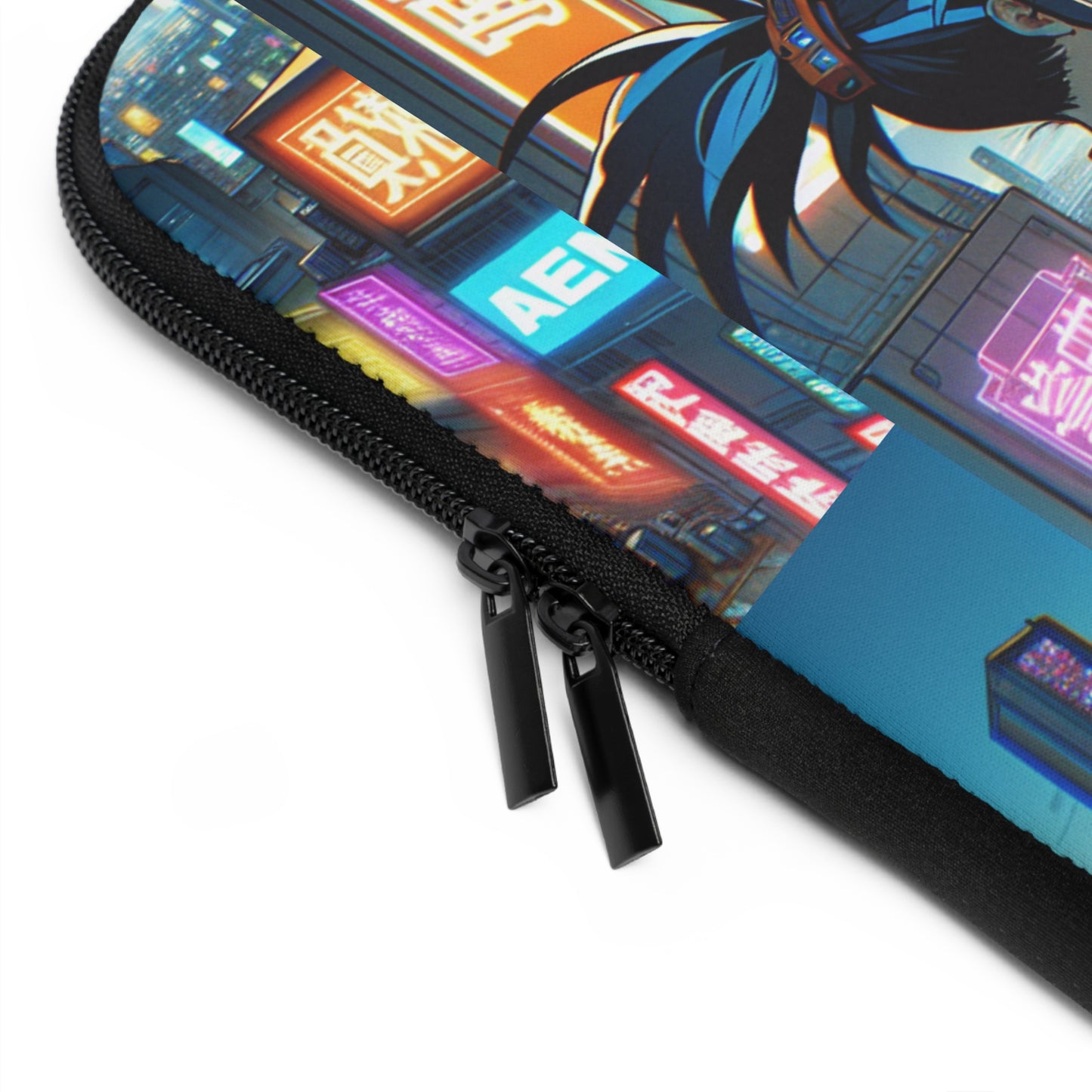 Futuristic Anime Laptop Sleeve