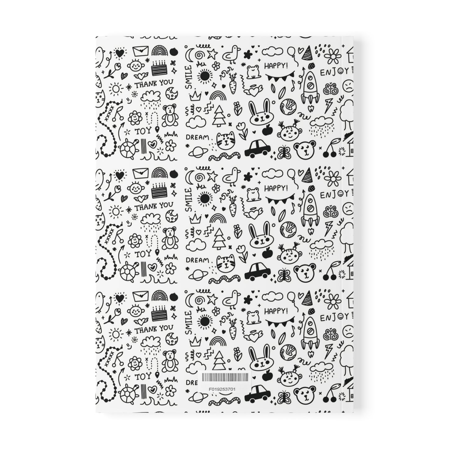Cute Illustrated A5 Notebook, Perfect for Kids & Stationery Lovers