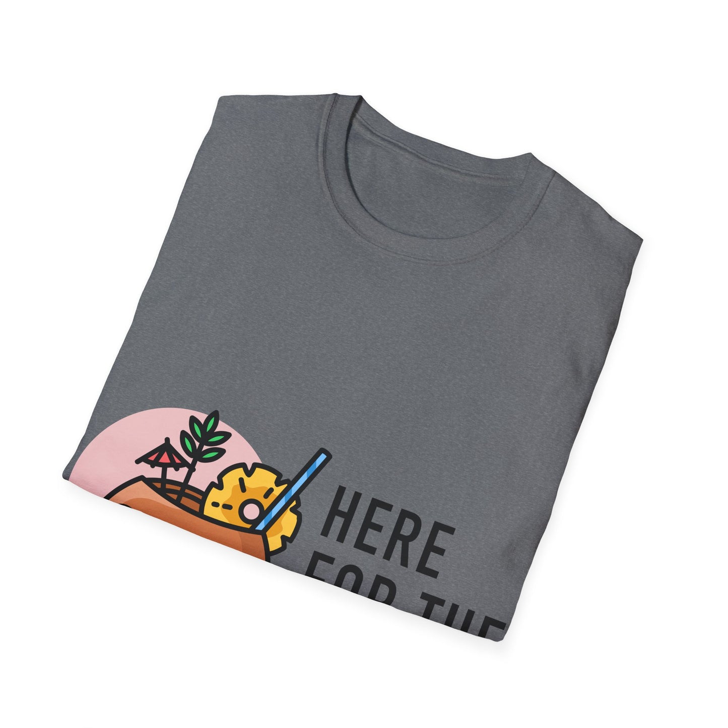 Halloween 'Here for the Boos' T-Shirt