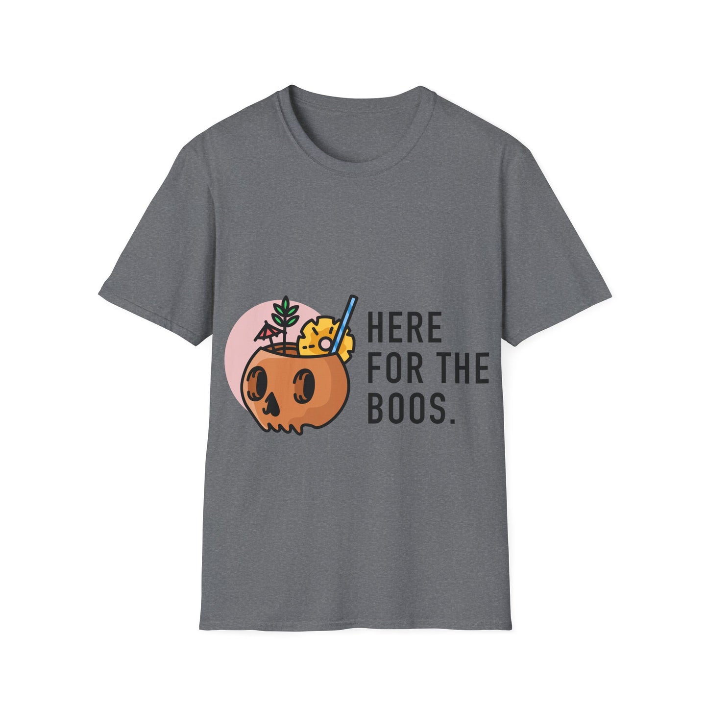 Halloween 'Here for the Boos' T-Shirt