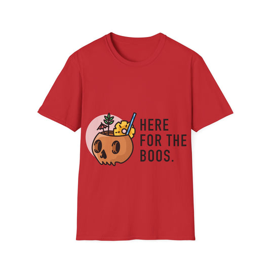 Halloween 'Here for the Boos' T-Shirt
