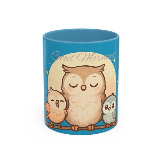Personalised Morning Owl Mug