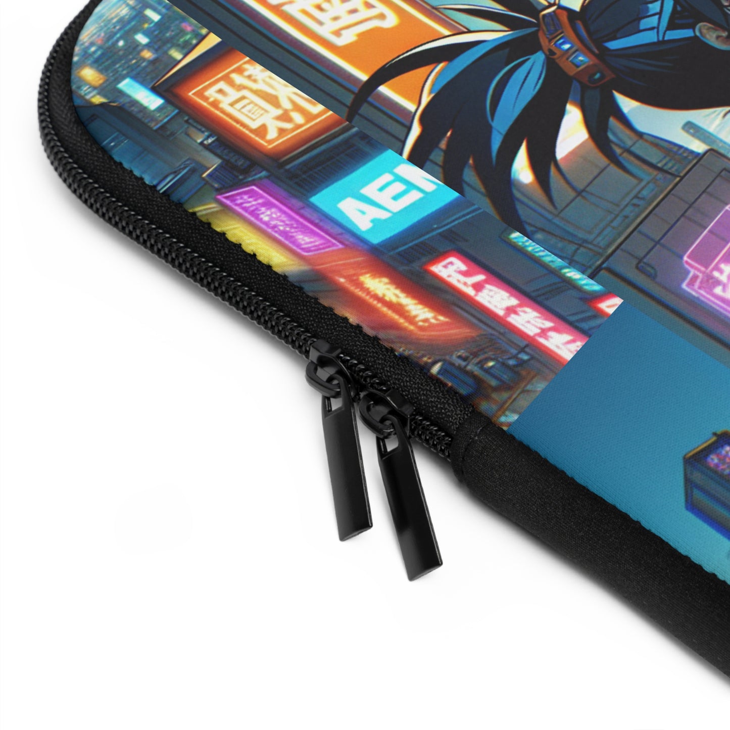 Futuristic Anime Laptop Sleeve