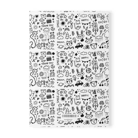 Cute Illustrated A5 Notebook, Perfect for Kids & Stationery Lovers