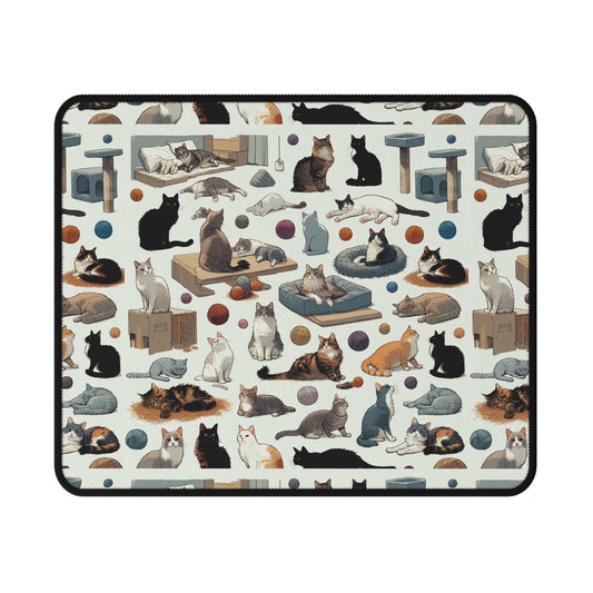 Cat Lovers Non-Slip Gaming Mouse Pad