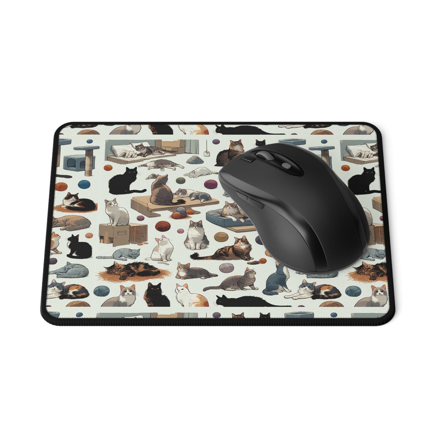 Cat Lovers Non-Slip Gaming Mouse Pad