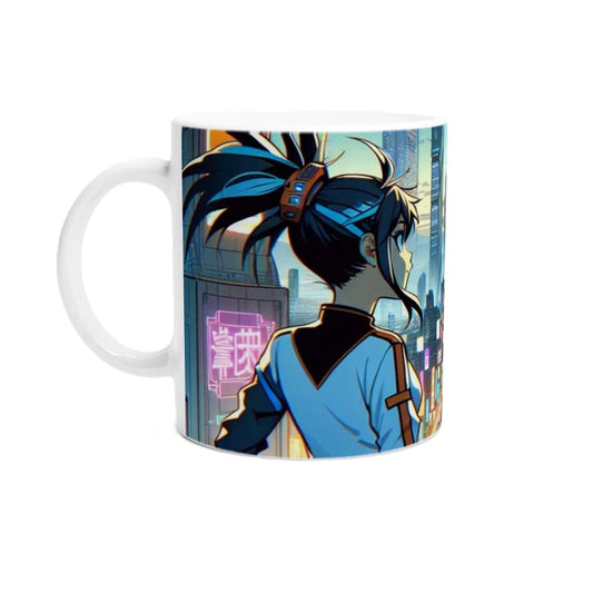 Blue Anime Mug
